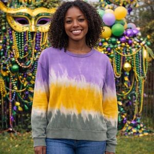 BiBi Multicolor Tie-Dye Sweatshirt